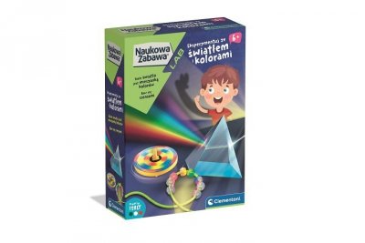 CLEMENTONI - ZABAWKI CLE Naukowa zabawa Światło i kolory 50408