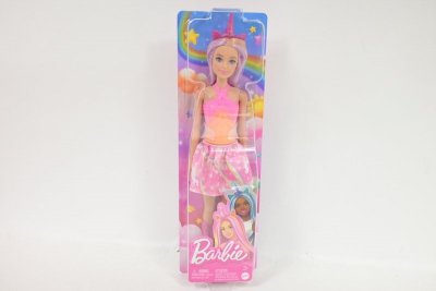 MATTEL Barbie lalka jednorożec różowa HRR13 /6