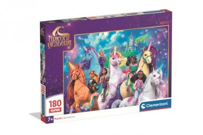 CLEMENTONI - PUZZLE CLE puzzle 180 Super UnicornAcademy 29802