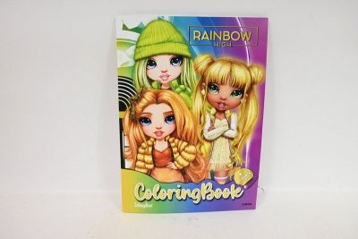 ART ACTIVE Kolorowanie z naklejkami Rainbow 76262