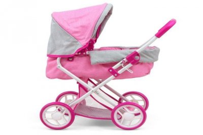 MILLY MALLY Wózek d/lalek Alice prestige pink 2720 24927