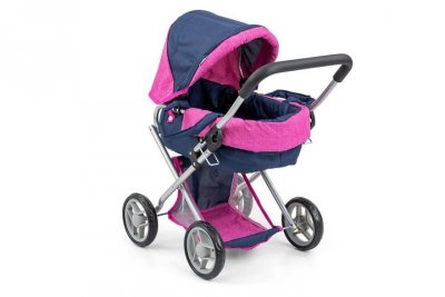 MILLY MALLY Wózek d/lalek Alice prestige navy 5076 28406