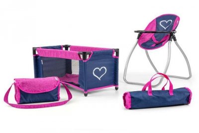 MILLY MALLY Zestaw d/lalek Elsa prestige navy 5373 28574