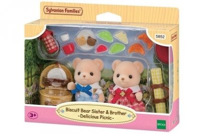 EPOCH - SYLVANIAN FAMILIES SYLVANIAN misie siostra i brat na pikniku 05852