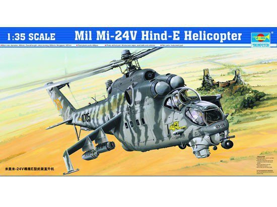 Trumpeter TRUMPETER Mil Mi-24V Hin d-E Helicopter