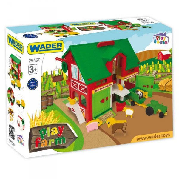 Wader Zestaw figurek Play House Farma 37 cm pudełko