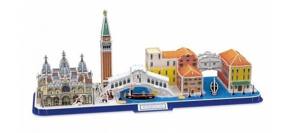 Cubic Fun Puzzle 3D City Line Wenecja