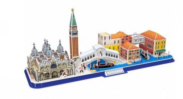 Cubic Fun Puzzle 3D City Line Wenecja
