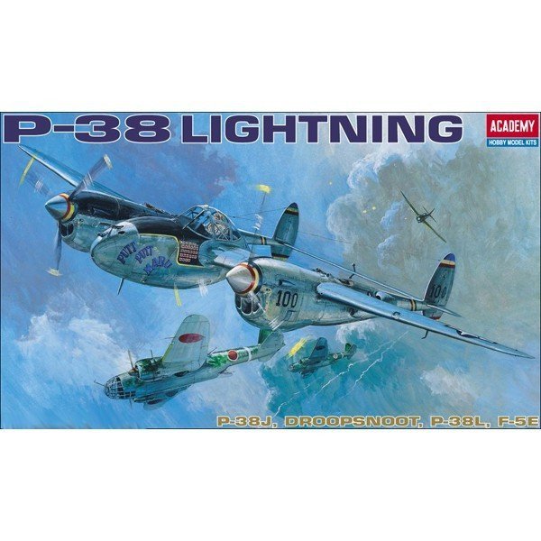 Academy Model plastikowy ACADEMY P-38 E/J/L Lighting 1:48