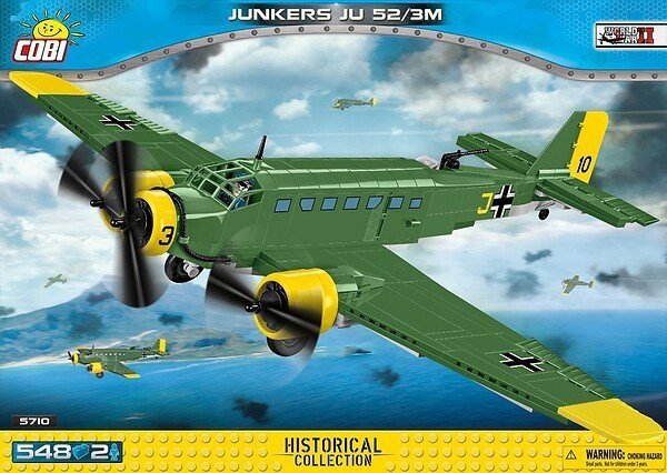 Cobi Klocki Klocki HC WWII Junkers JU 52/3M 548 elementów
