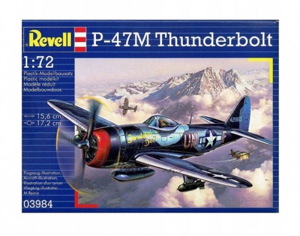 Revell Model plastikowy P-47 Thunderbolt