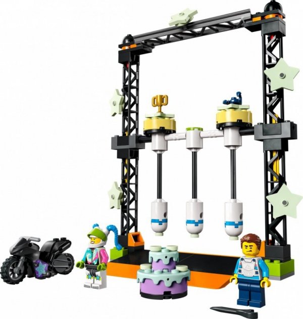 LEGO Klocki City 60341 Wyzwanie kaskaderskie: przewracanie