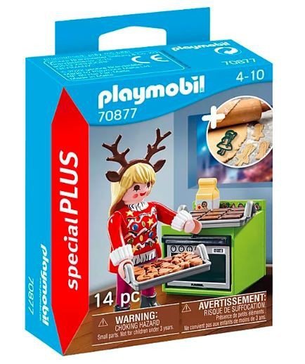 Playmobil Zestaw figurek Special Plus 70877 Piekarnia świąteczna