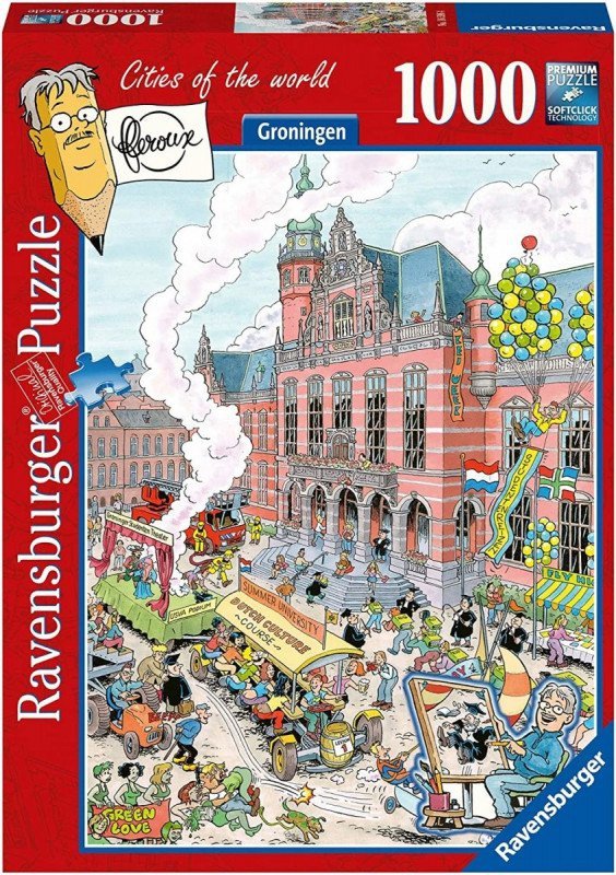 Ravensburger Polska Puzzle 1000 elementów Fleroux Groningen