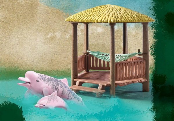 Playmobil Zestaw 71143 Wiltopia: Wyprawa z delfinami rzecznymi