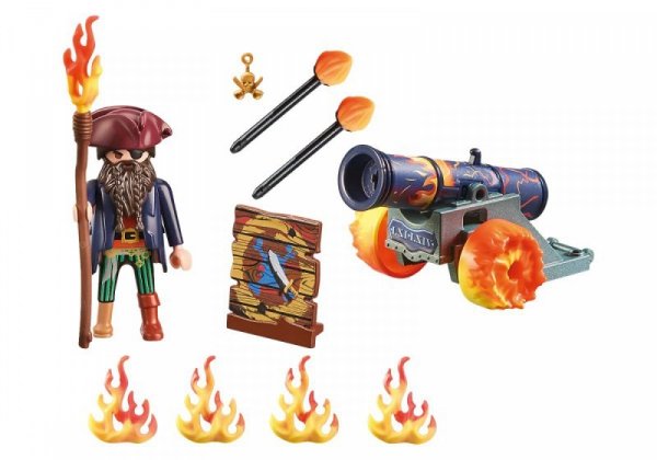 Playmobil Zestaw Pirates 71189 Pirat z armatą