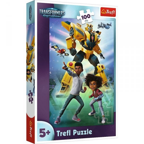 Trefl Puzzle 100 elementów Drużyna Transformers