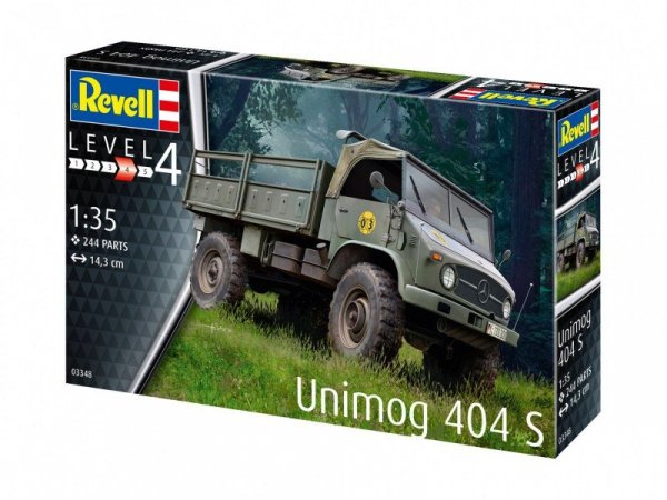 Revell Model plastikowy Pojazd UNIMOG 404 S 1/35