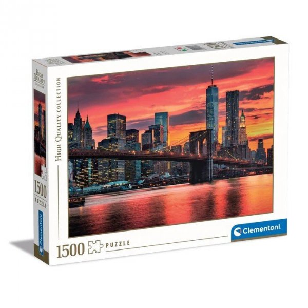 Clementoni Puzzle East River at dusk 1500 elementów