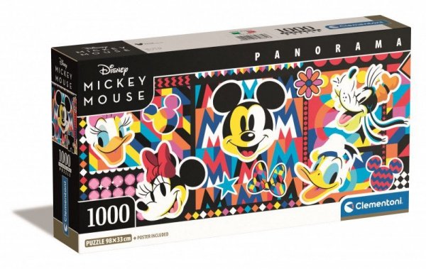 Clementoni Puzzle 1000 elementów Panorama Compact Disney Classic