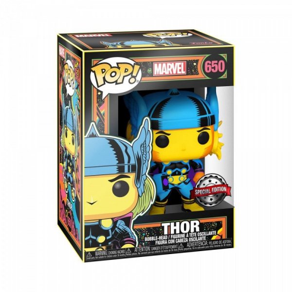 Tm Toys Figurka Funko POP Marvel  Black Light - Thor