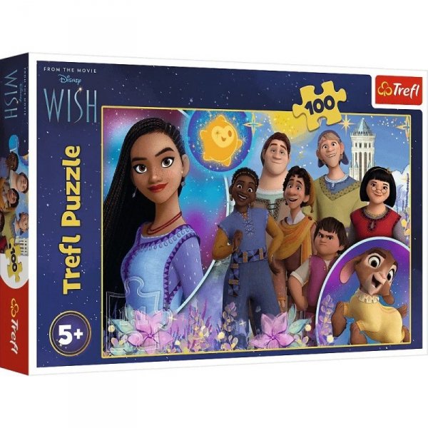 Trefl Puzzle 100 elementów Życzenie Disney Wish