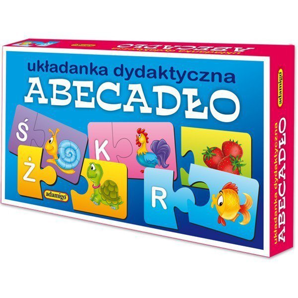 Adamigo Układanka puzzlowa Abecadło