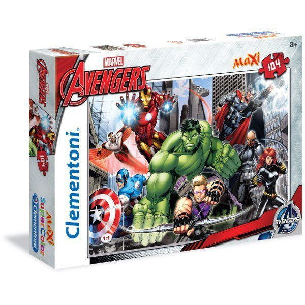 Clementoni 104 ELEMENTY MAXI The Avengers
