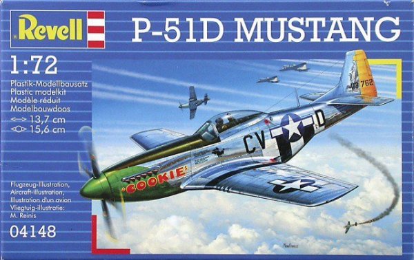 Revell Model plastikowy P-51D Mustang