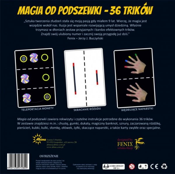 Abino Magia od podszewki 36 trików