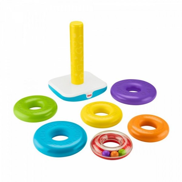 Fisher Price Gigapiramidka z kółek