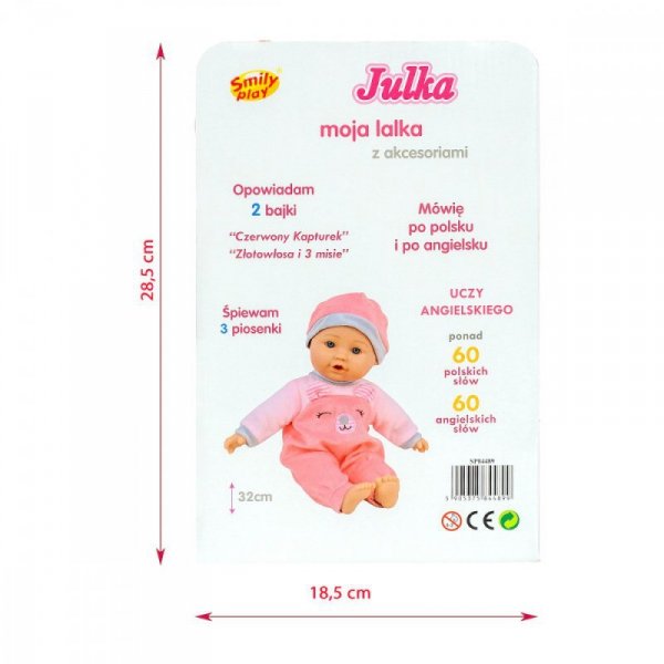 Smily Play Lalka Julka z akcesoriami