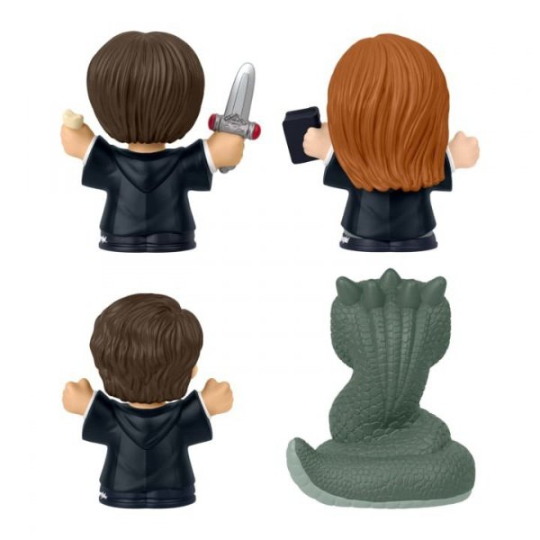 Mattel Zestaw figurek Little People Harry Potter 4-pak Komnata Tajemnic