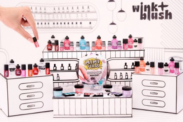 MGA Figurki Miniverse Make It Mini Makeup Display 15 sztuk
