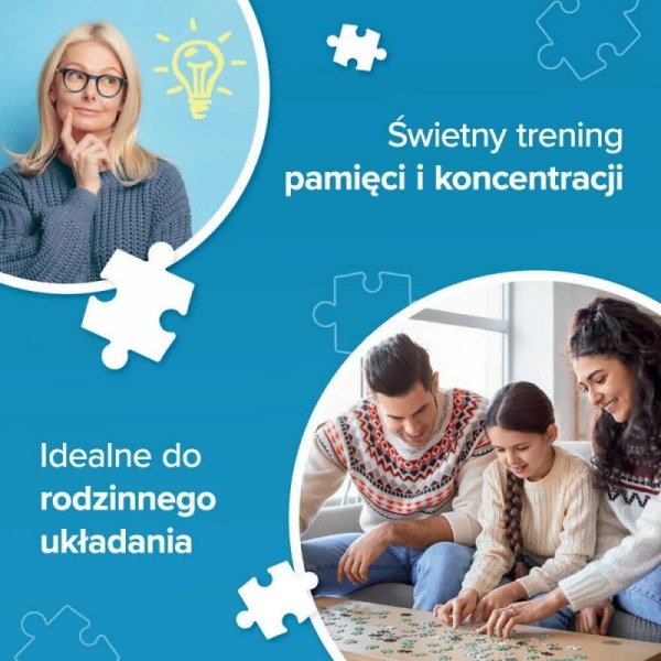 Trefl Puzzle 300 elementów EasyPiece Poranek w kuchni; dla seniora