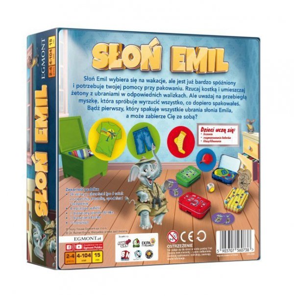 Egmont Gra Słoń Emil