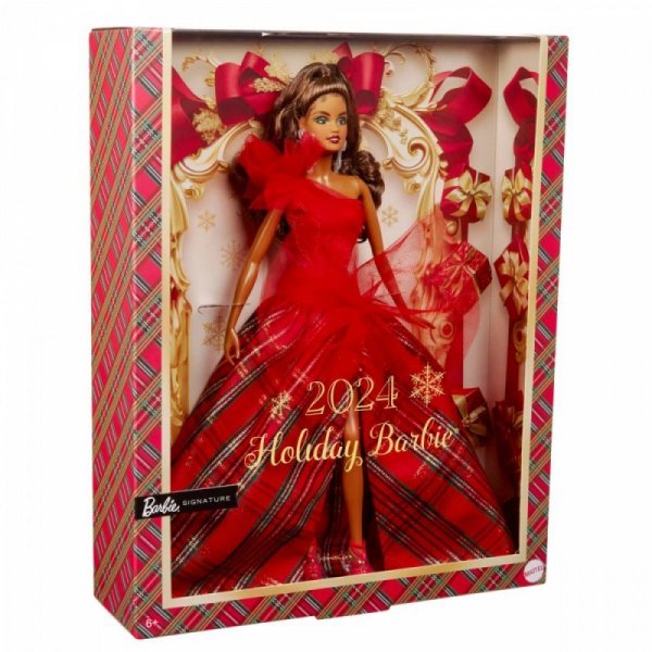 Mattel Lalka Barbie Holiday brunetka