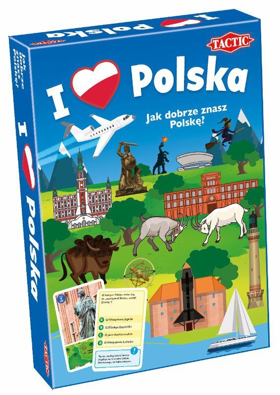 I Love Polska gra edukacyjna TACTIC