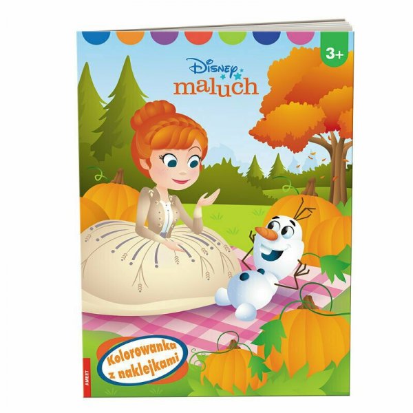 Książka Disney Maluch. Kolorowanka z naklejkami NA-9204 AMEET