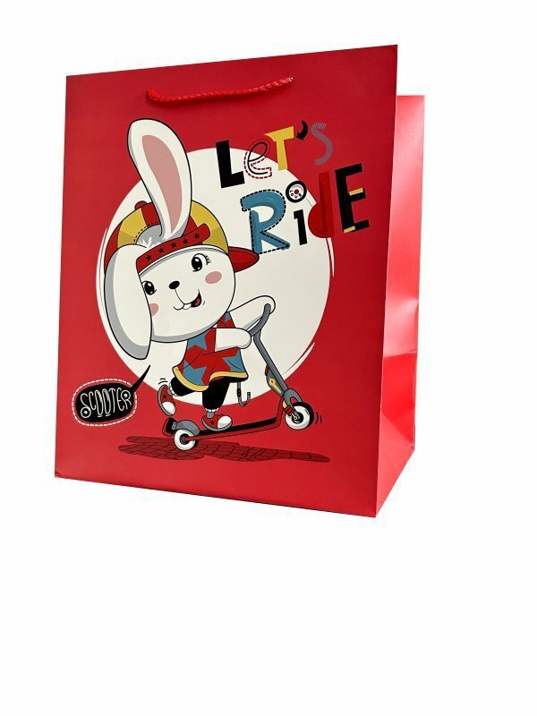 Torebka ozdobna prezentowa 4wz 4645A 26x32x25cm szerokie dno mix cena za 1 szt