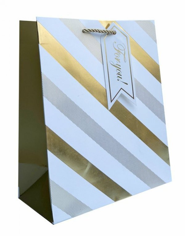 Torebka ozdobna prezentowa JP 620A 30x41,5x12cm mix cena za 1 szt