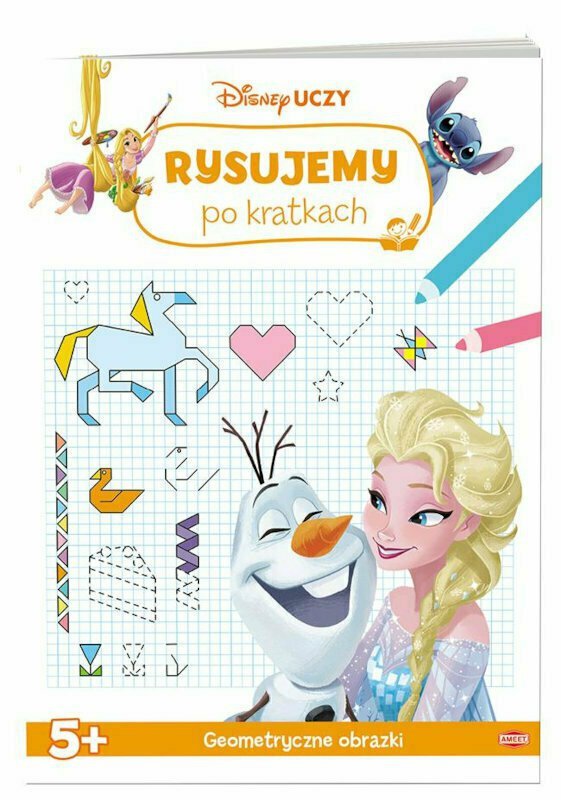 Książeczka Disney uczy Rysujemy po kratkach UKR-9301
