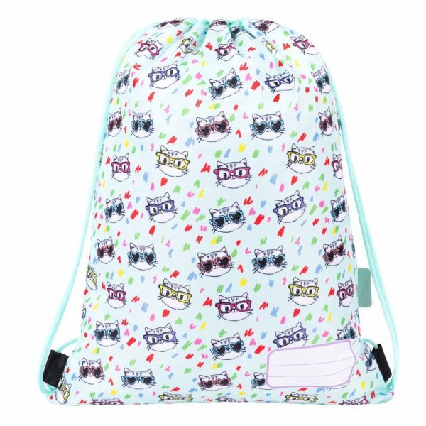 PROMO Worek na obuwie My Little Friend Mint Kitty