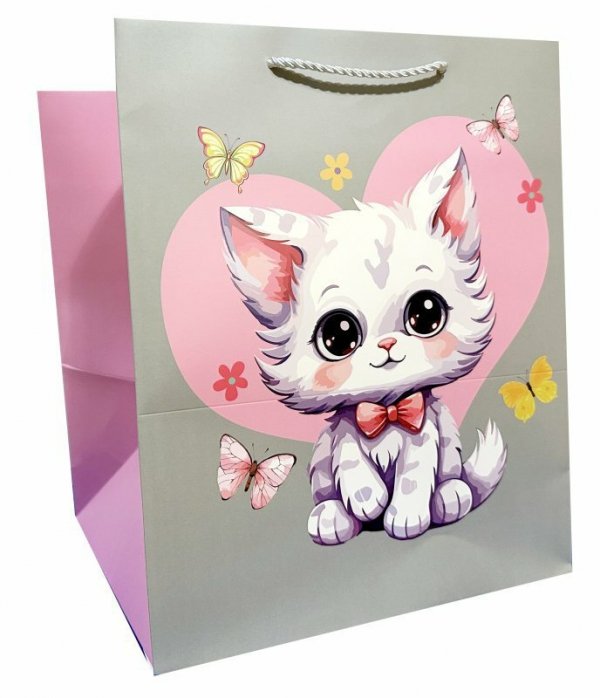 Torebka ozdobna prezentowa 30x42x25 cm K31A-SD25 mix cena za 1 szt