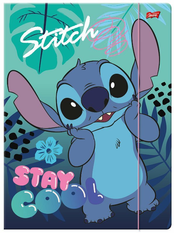 Teczka z gumką A4 Stitch Stay Cool p10 cena za 1 sztukę