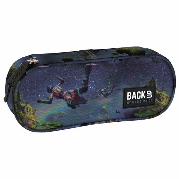 Piórnik owalny BACKUP 5 model A40 galaktyka DERFORM