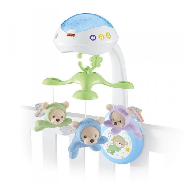 Fisher-Price Karuzela z misiami CDN41 p2 MATTEL