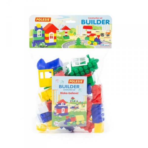 Polesie 2952 Klocki Budowniczy Mini - 44 elem. mix