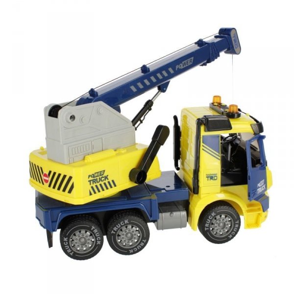 PROMO Auto ciężarowe B/O dźwig 481103 MC