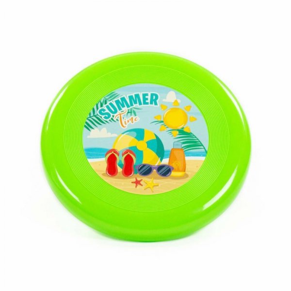 Polesie 90034 Dysk frisbee 225mm zielony